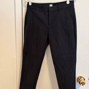 GAP Women's Petite Black Cropped Dress Pants